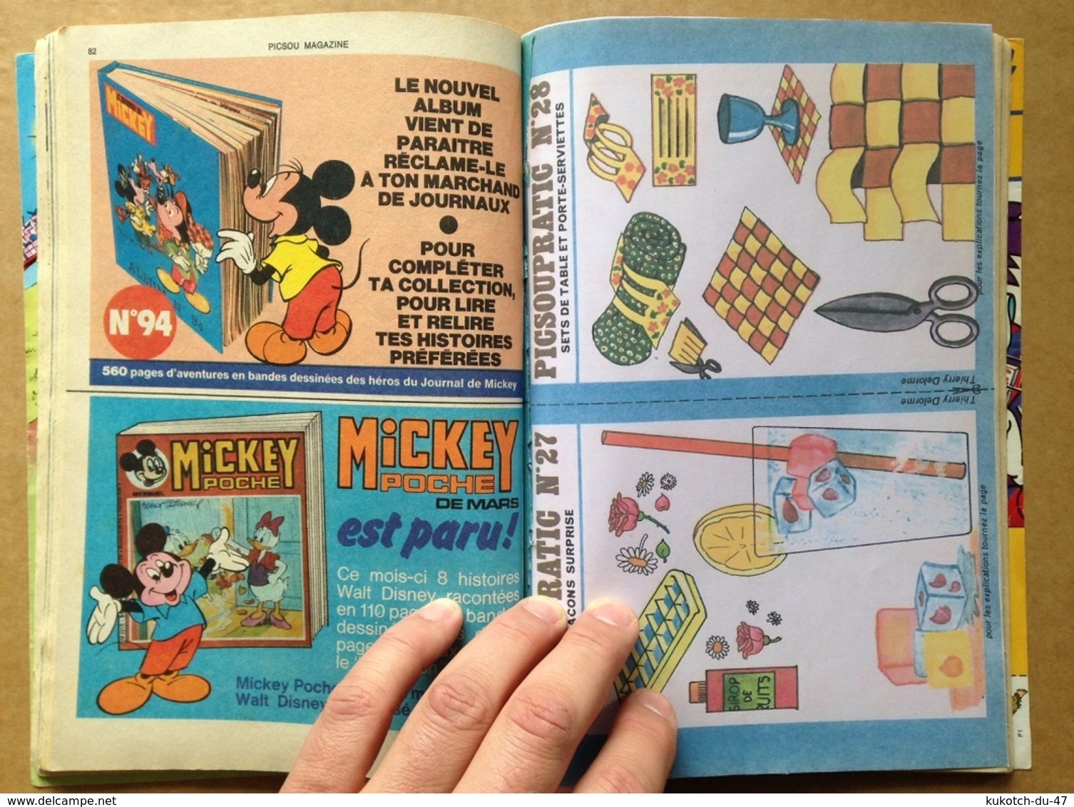 Disney - Picsou Magazine ° Année 1982 - N°121 (avec Grand Défaut D'usure) - Picsou Magazine