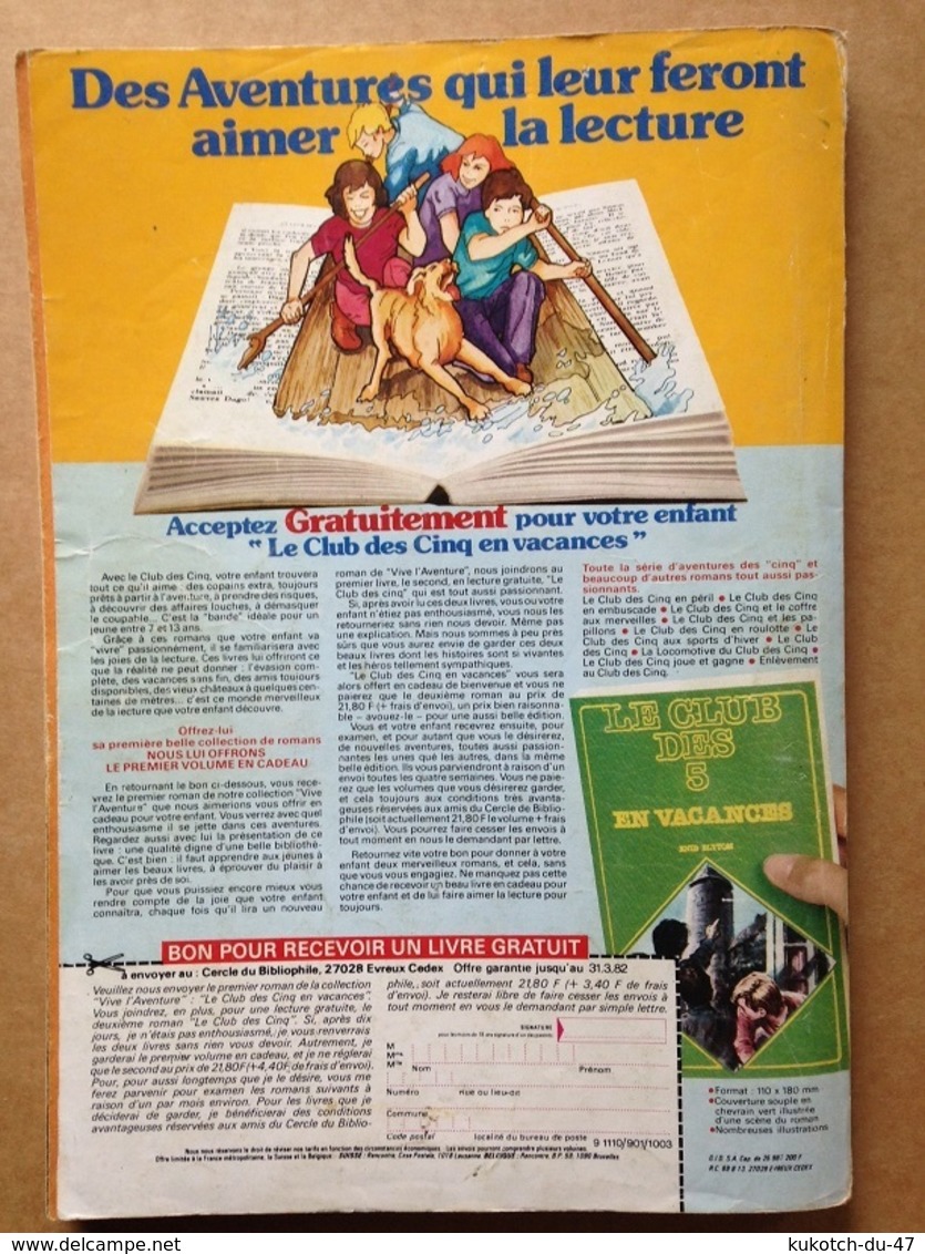 Disney - Picsou Magazine ° Année 1982 - N°121 (avec grand défaut d'usure)