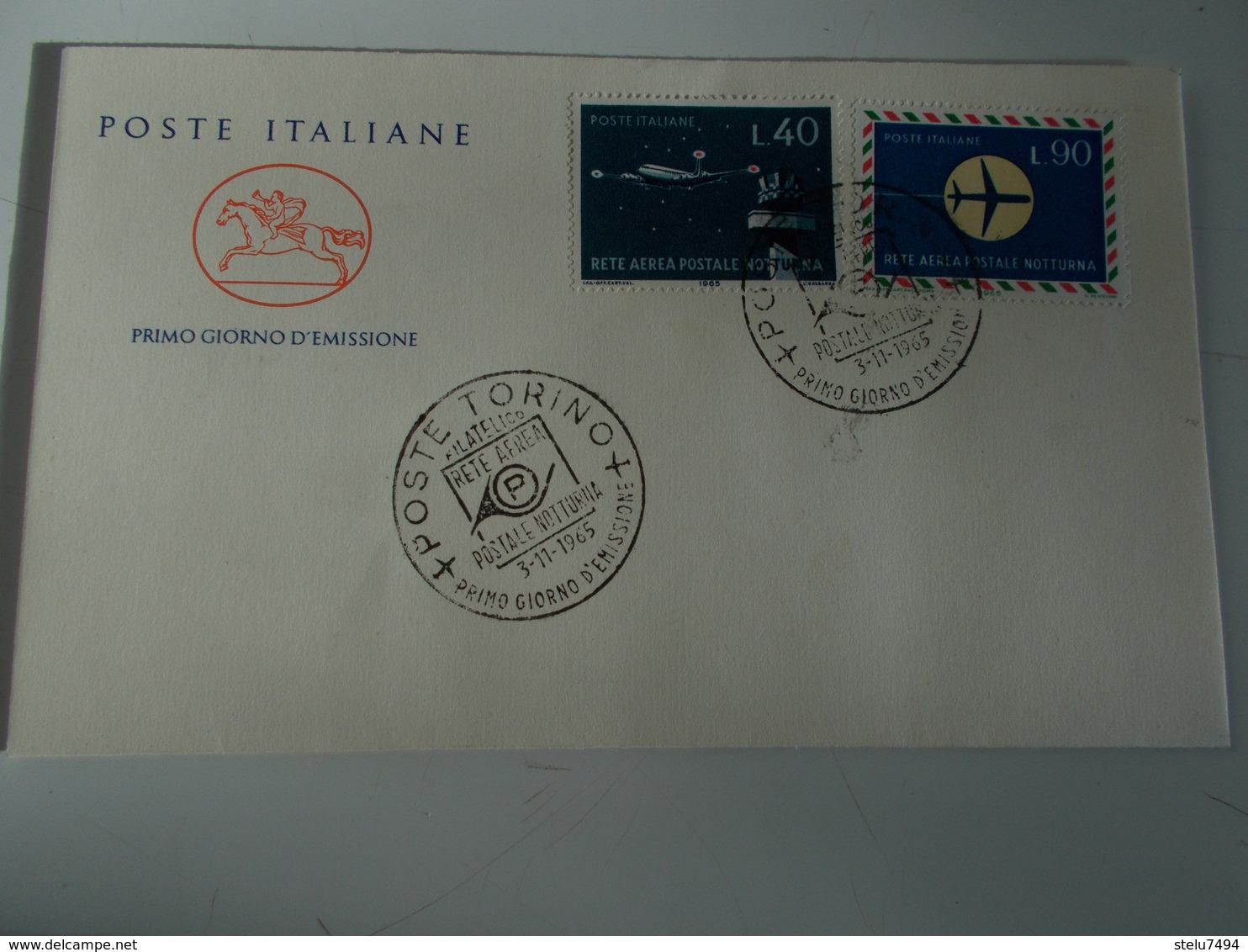 B710  Poste Italiane Rete Aerea Postale Primo Giorno - FDC