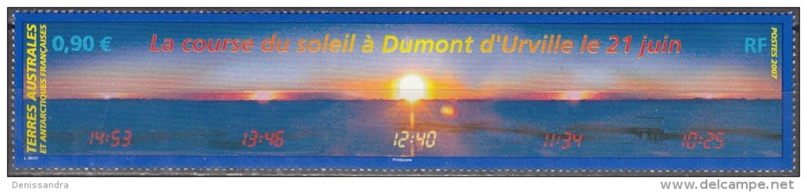 TAAF 2007 Yvert 477 Neuf ** Cote (2017) 3.60 Euro La Course Du Soleil - Unused Stamps