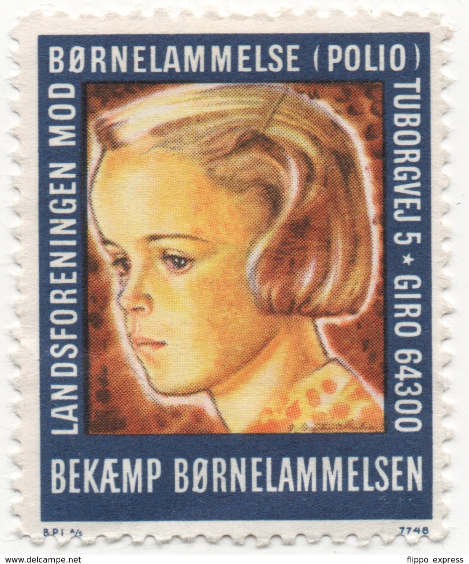 Denmark 1950, Cinderella, Vignet, Poster Stamp - Andere & Zonder Classificatie