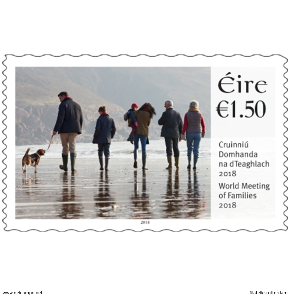 Ierland / Ireland - Postfris/MNH - Complete Set Familiebijeenkomsten 2018 - Neufs