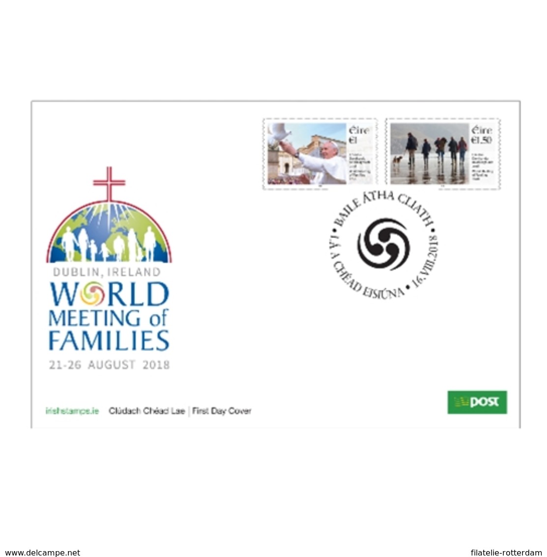 Ierland / Ireland - Postfris/MNH - FDC Familiebijeenkomsten 2018 - Ongebruikt