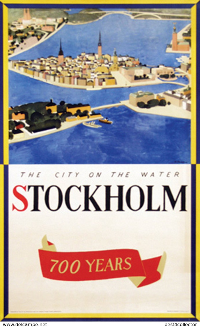 @@@ MAGNET - Stockholm 700 Years - Publicitaires
