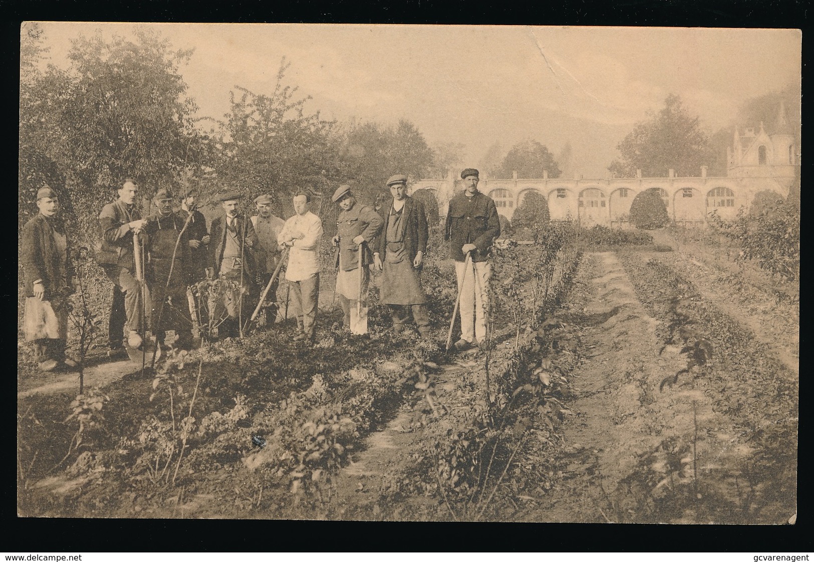 ECOLE DE REEDUCATION PROFESSIONNELLE POUR SOLDATS INVALIDES A WOLUWE SAINT PIRRE  CULTURE MARAICHERE - KREUK IN KAART - Woluwe-St-Pierre - St-Pieters-Woluwe