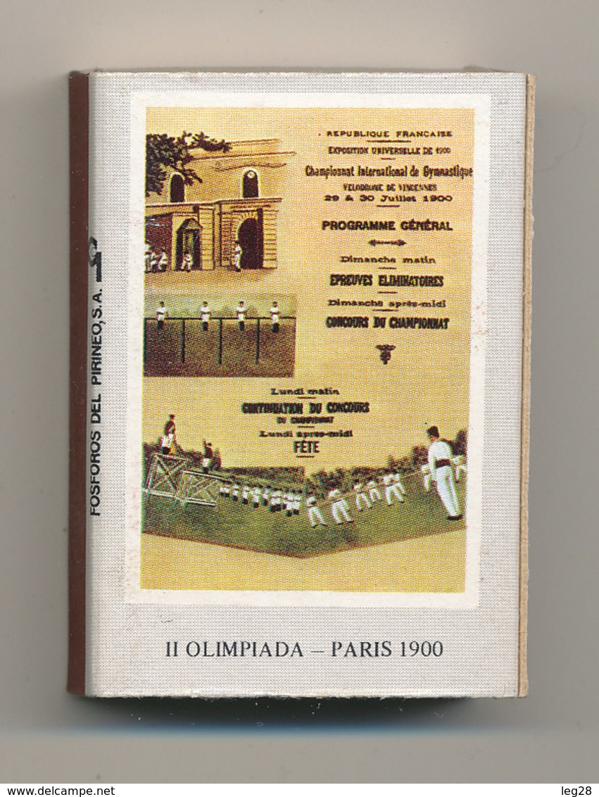 I OLIMPIADA  ATENAS 1896 - Boites D'allumettes