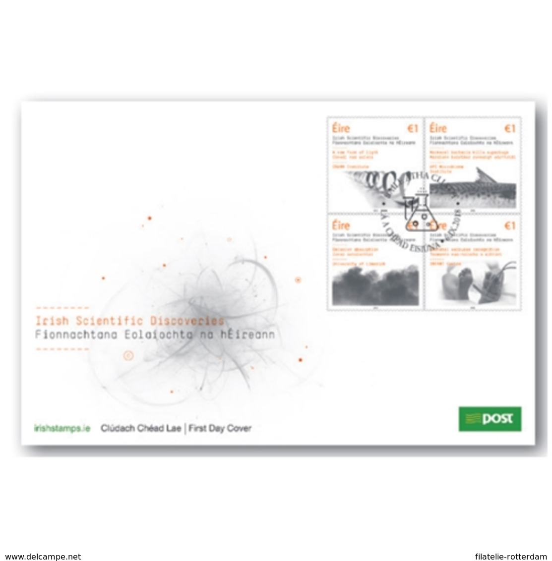 Ierland / Ireland - Postfris/MNH - FDC Ierse Wetenschappelijke Ontdekkingen 2018 - Neufs