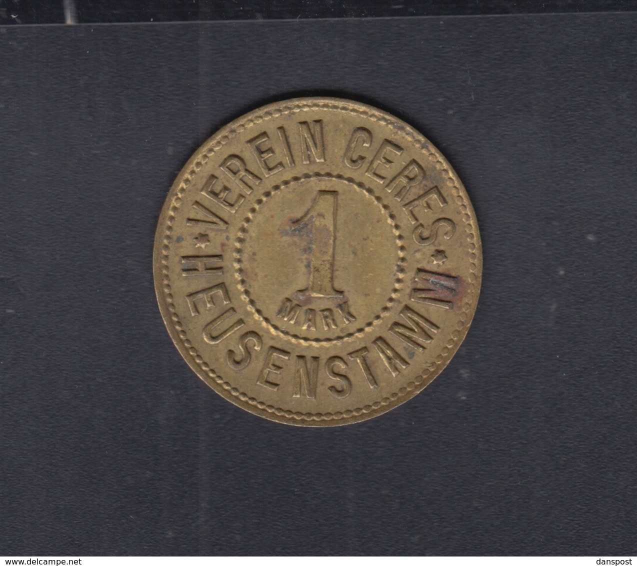 Verein Ceres Heusenstamm 1 Mark - Monétaires/De Nécessité
