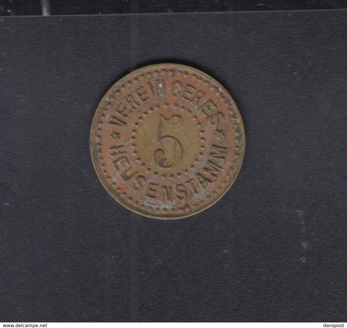 Verein Ceres Heusenstamm 5 Pfennig - Noodgeld