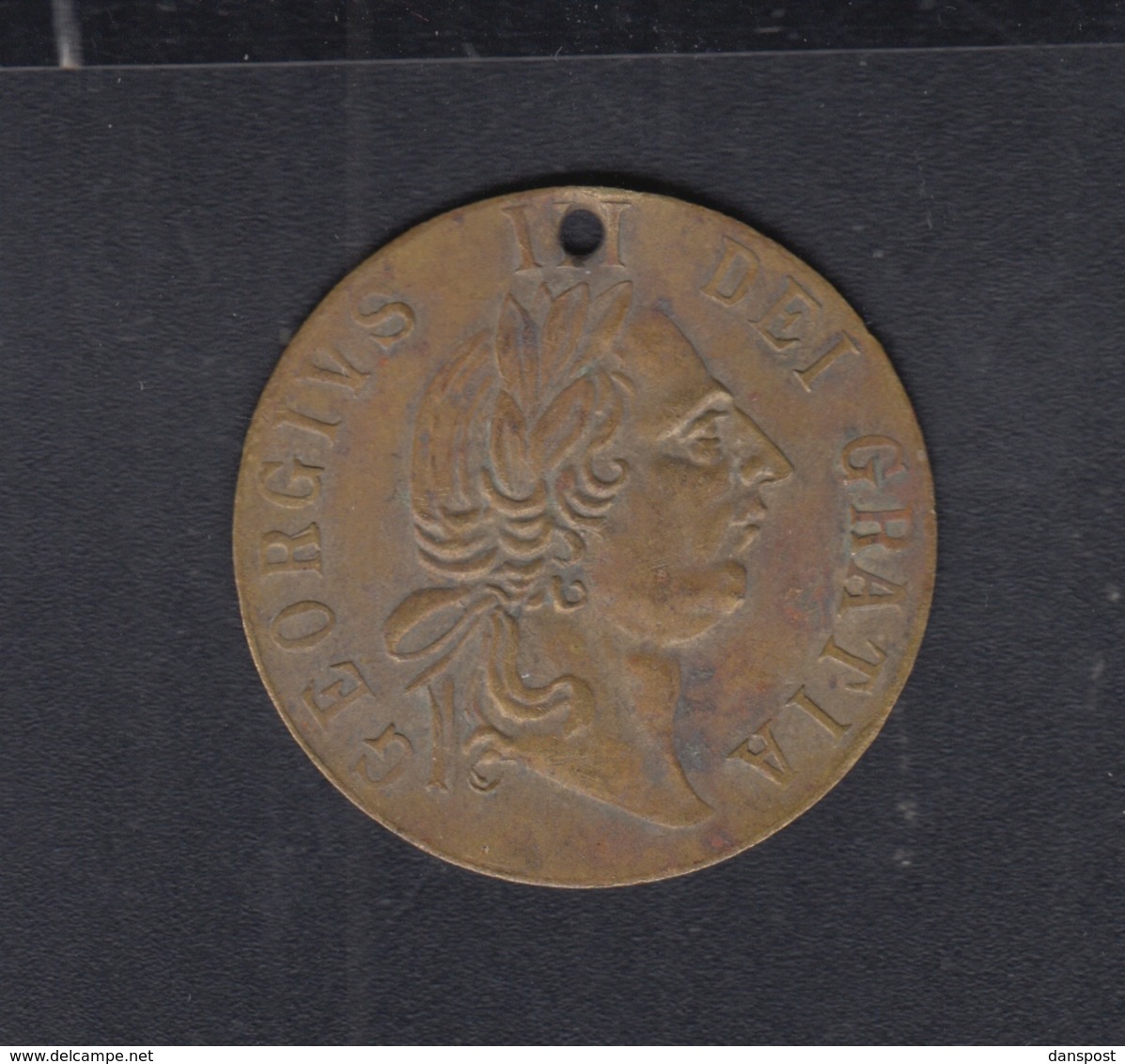 Great Britain Token King George 1790 - Monarchia/ Nobiltà