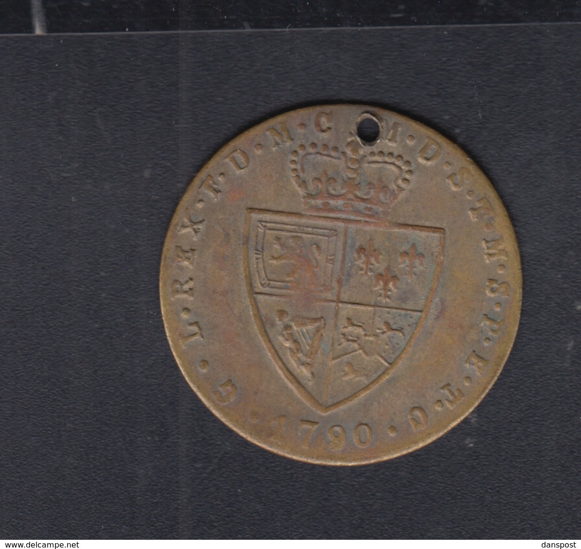 Great Britain Token King George 1790 - Royaux/De Noblesse