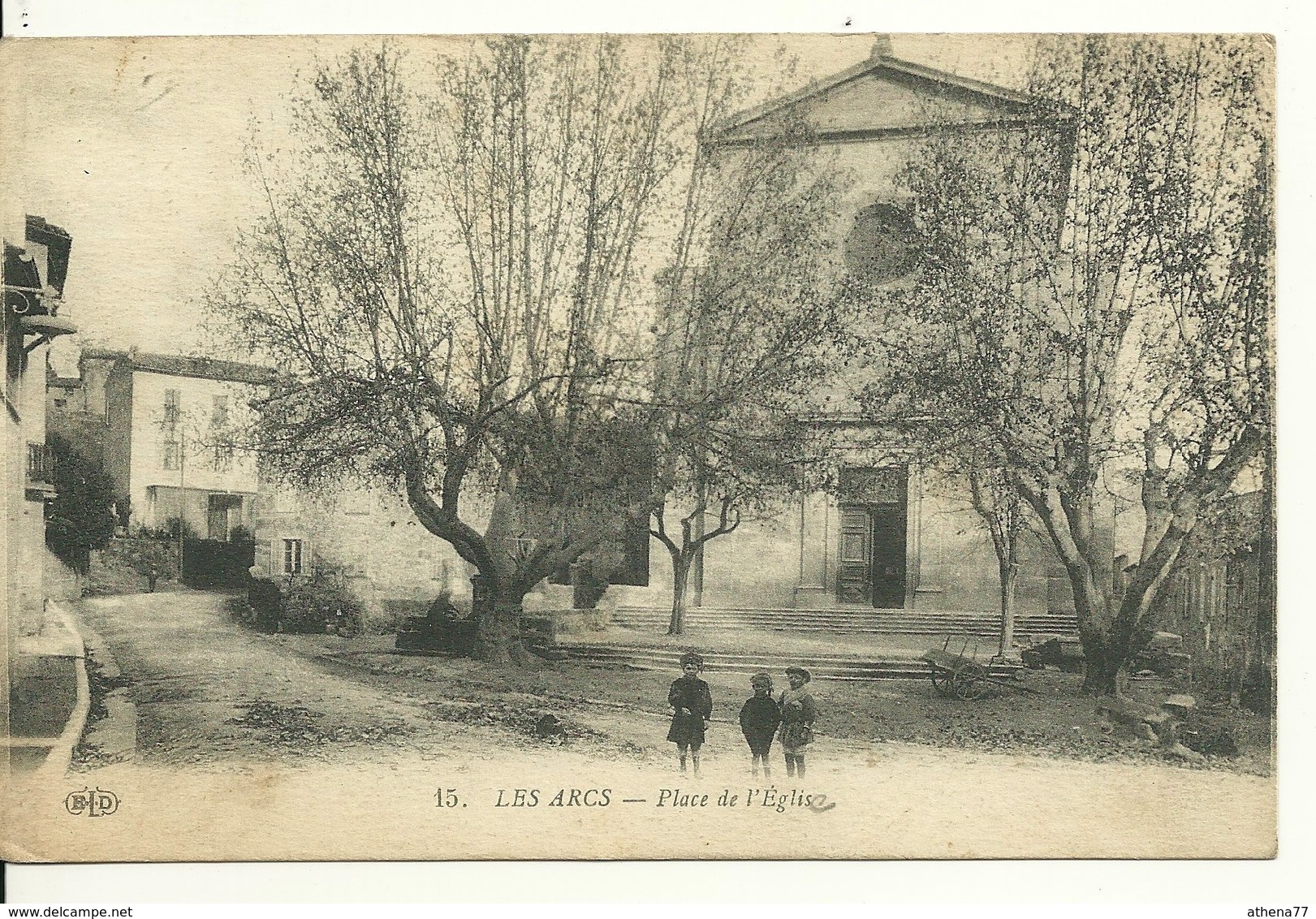 83 - LES ARCS / PLACE DE L'EGLISE - Les Arcs