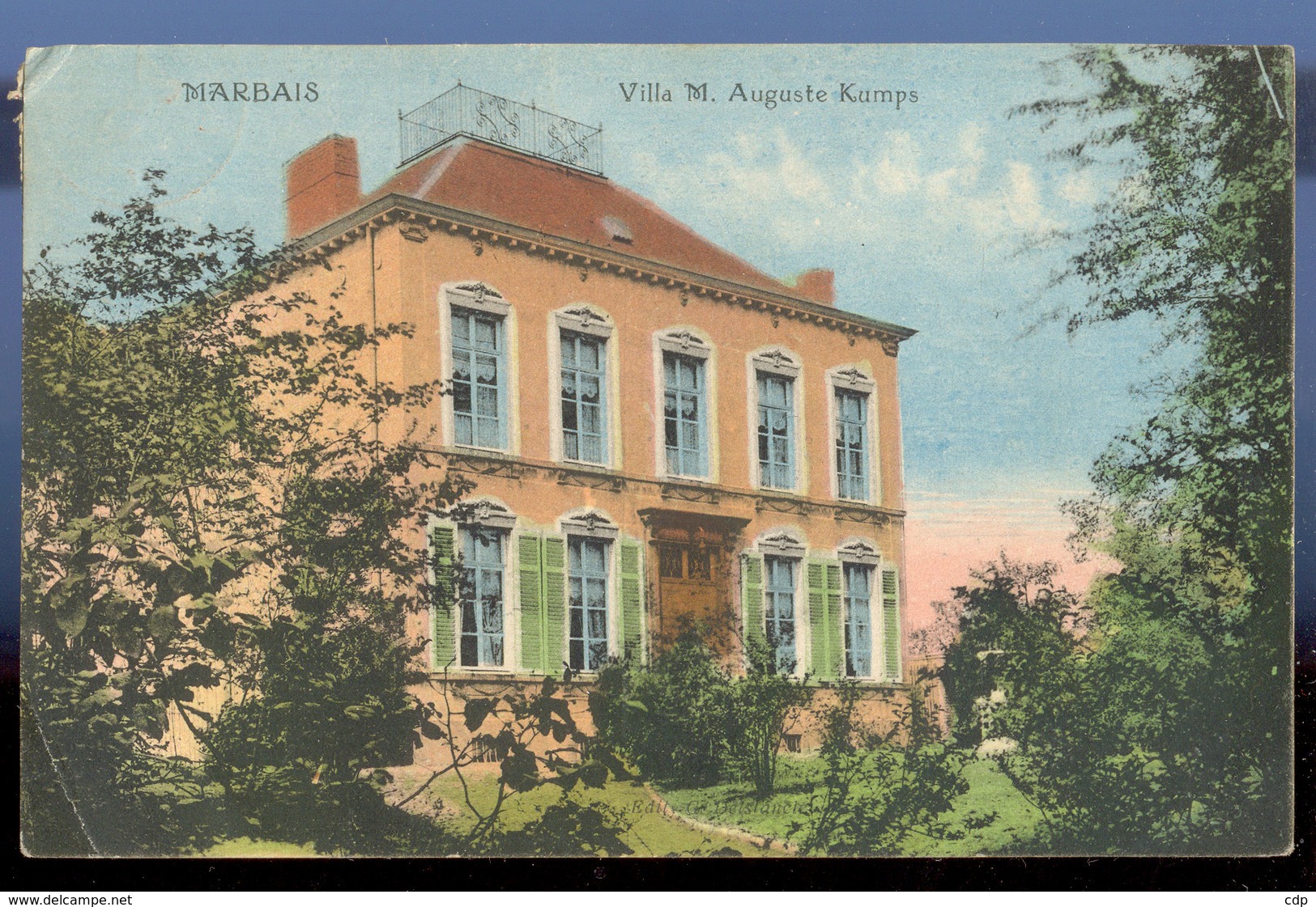 Cpa Marbais   1922 - Villers-la-Ville