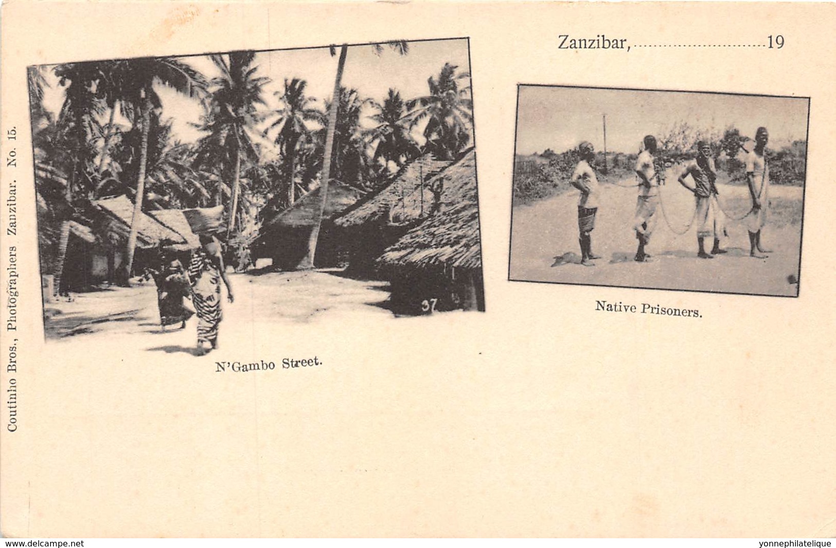 Zanzibar - Topo / 19 - Native Prisoners - Tanzanie