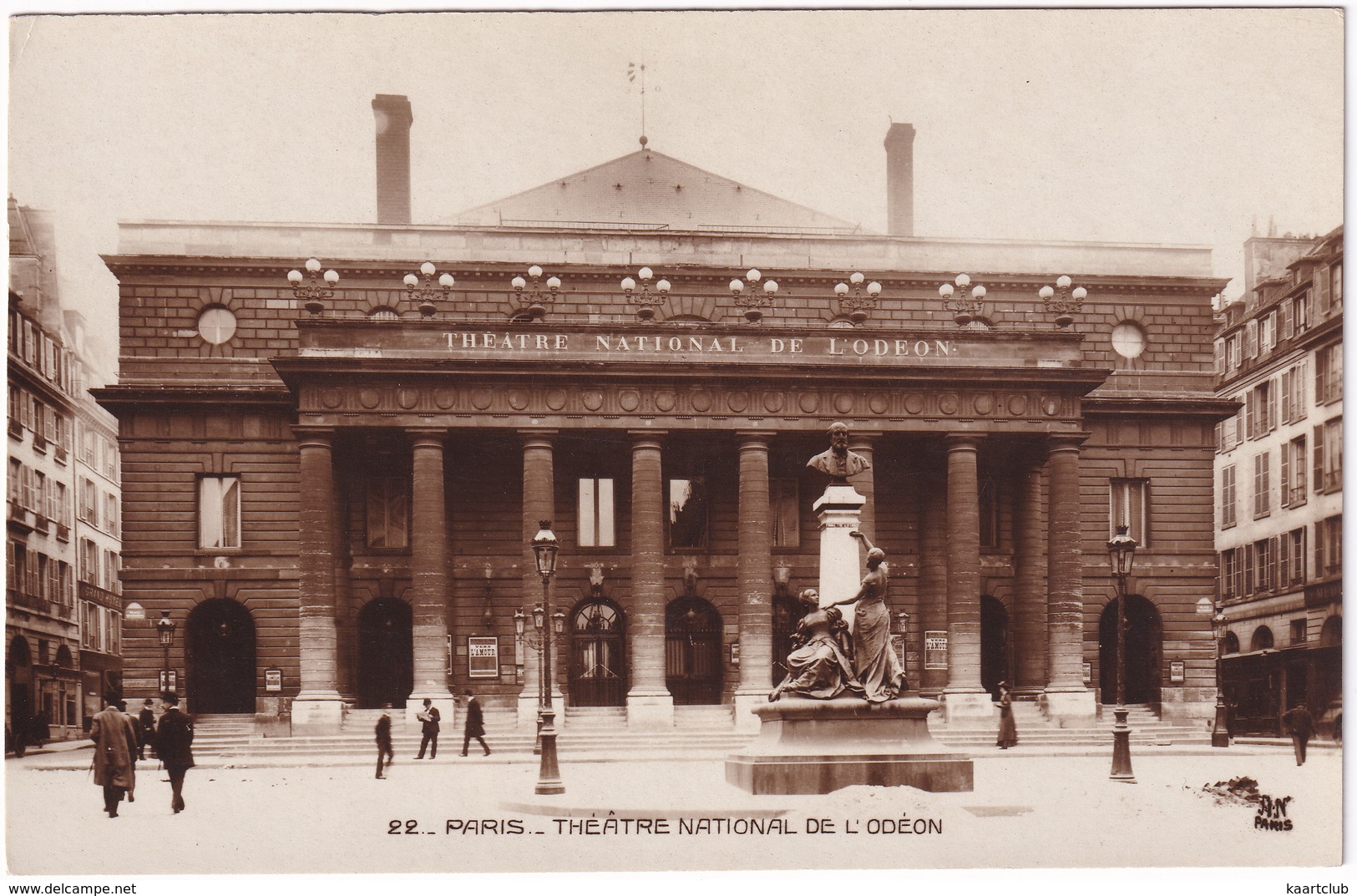 22. - Paris - Theátre National De L'Odéon - Andere Monumenten, Gebouwen