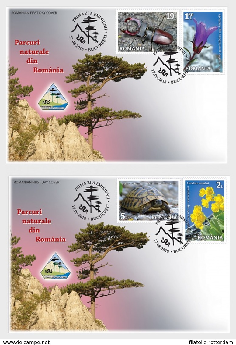 Roemenië / Romania - Postfris/MNH - FDC Natuurparken 2018 - Ongebruikt