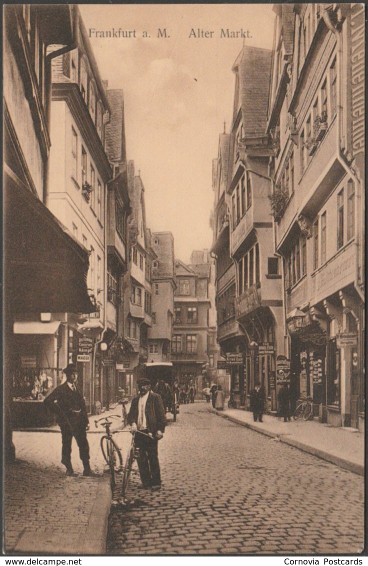 Alter Markt, Frankfurt Am Main, C.1910 - GGF AK - Frankfurt A. Main