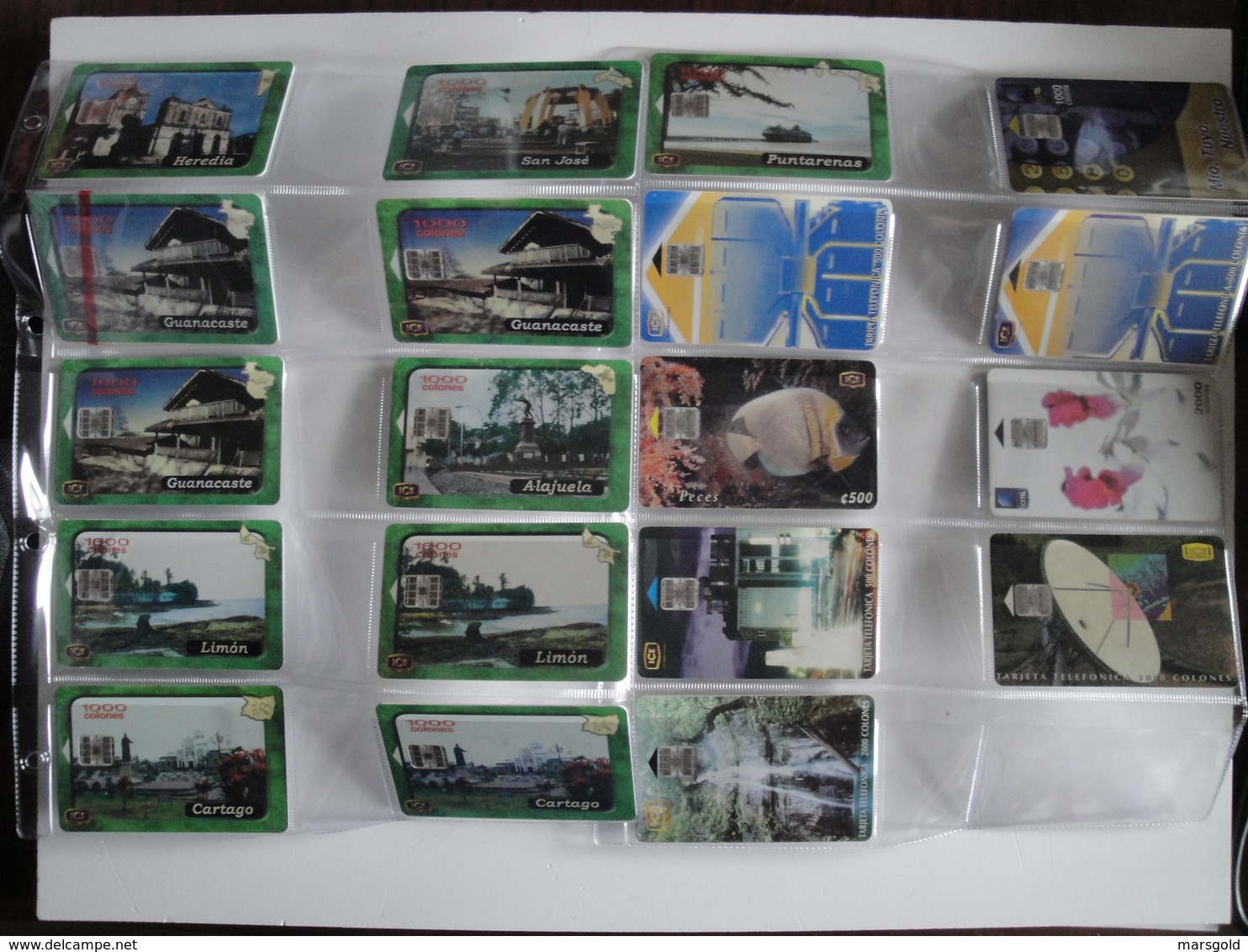 Collection Of 227 Chip And Remote Phonecards From Costa Rica - All Different - Costa Rica