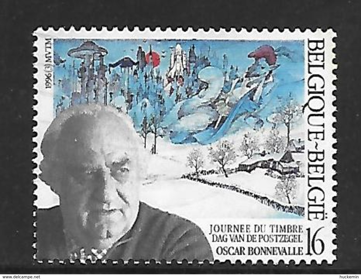Belgien 1996  Mi  2681 Tag Der Briefmarke   Gestempelt - Gebruikt