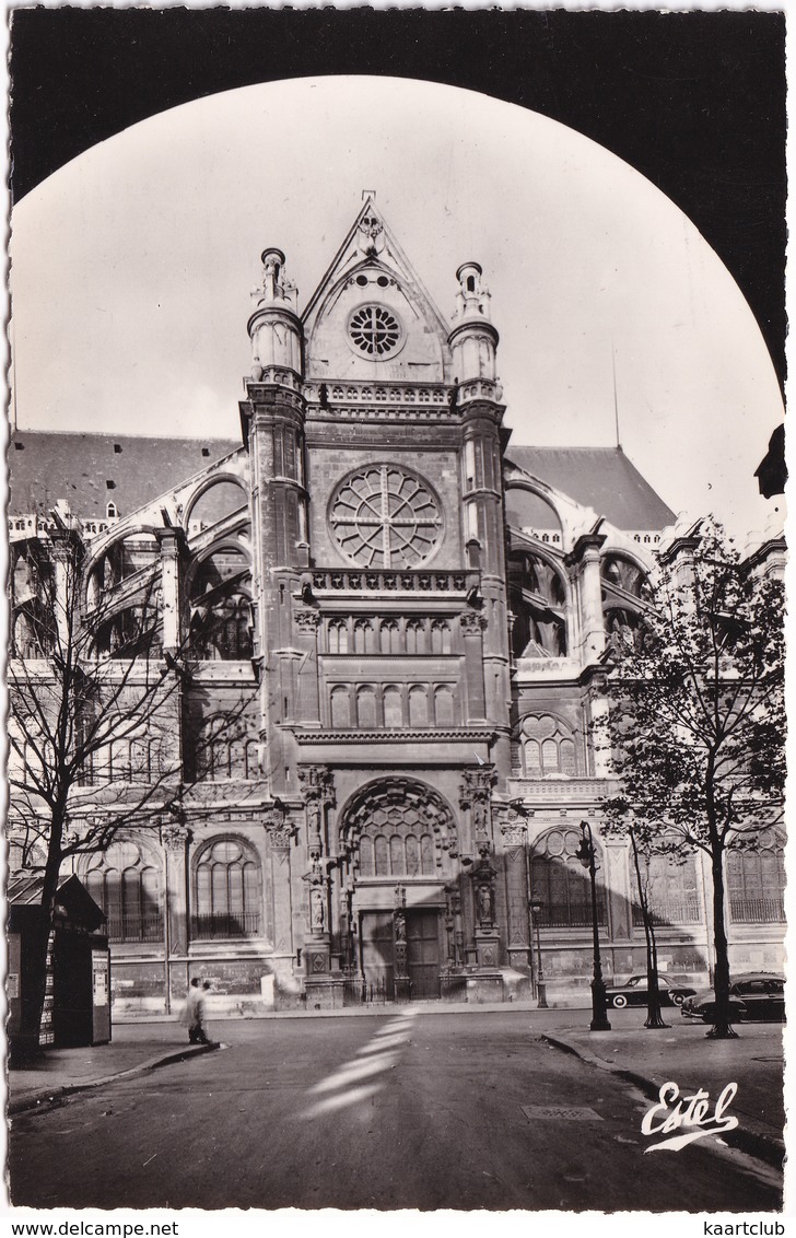 Paris: 2x RENAULT FRÉGATE - Eglise Saint-Eustache, Rosace Du Transept Sud. - Toerisme