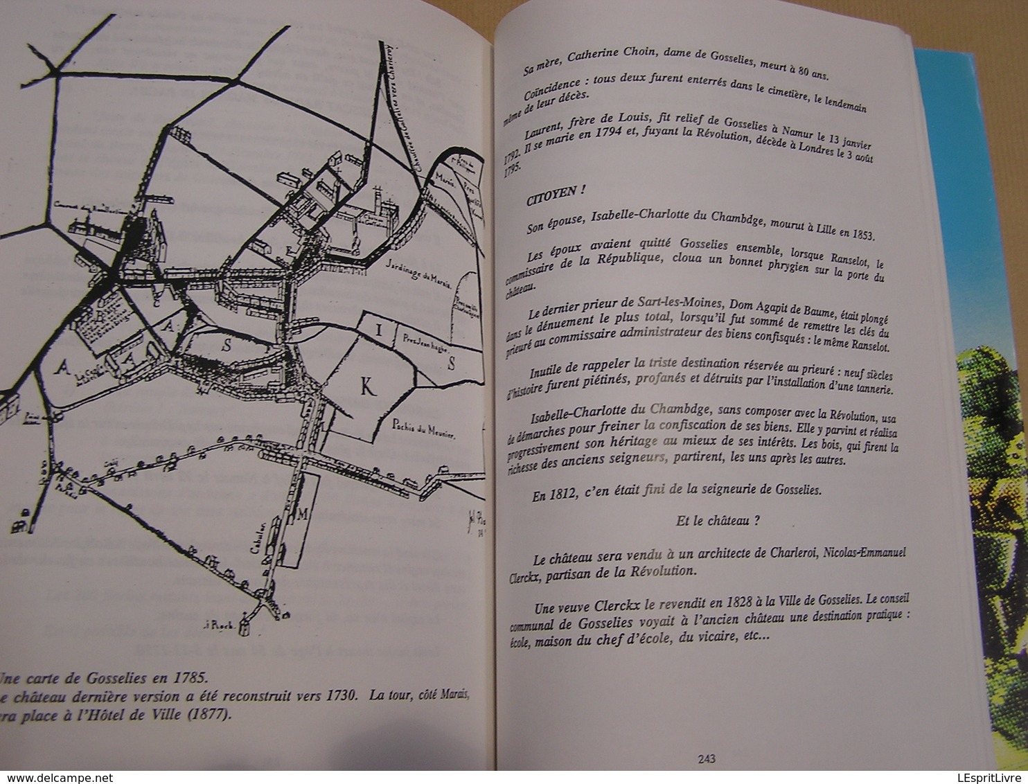 LES SEIGNEURS DE GOSSELIES Régionalisme Hainaut Charleroi Histoire Château Liessies Mielmont Feluy Seigneurie Abbaye