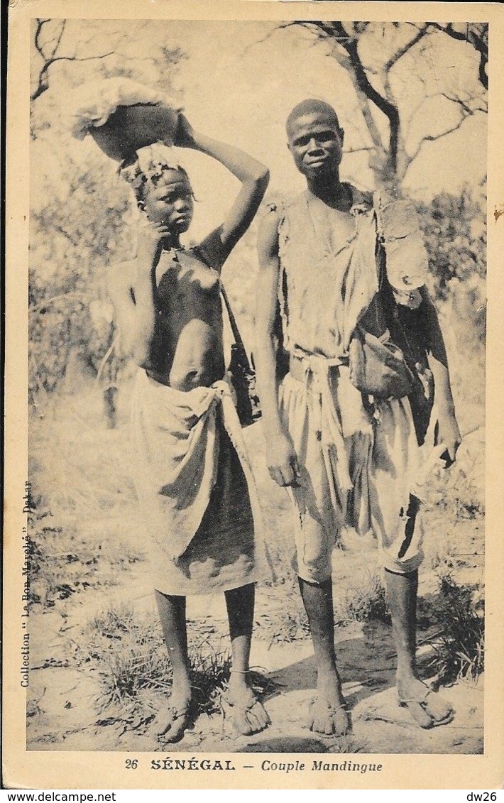 Sénégal - Couple Mandingue - Collection Le Bon Marché, Dakar - Carte Non Circulée - Africa