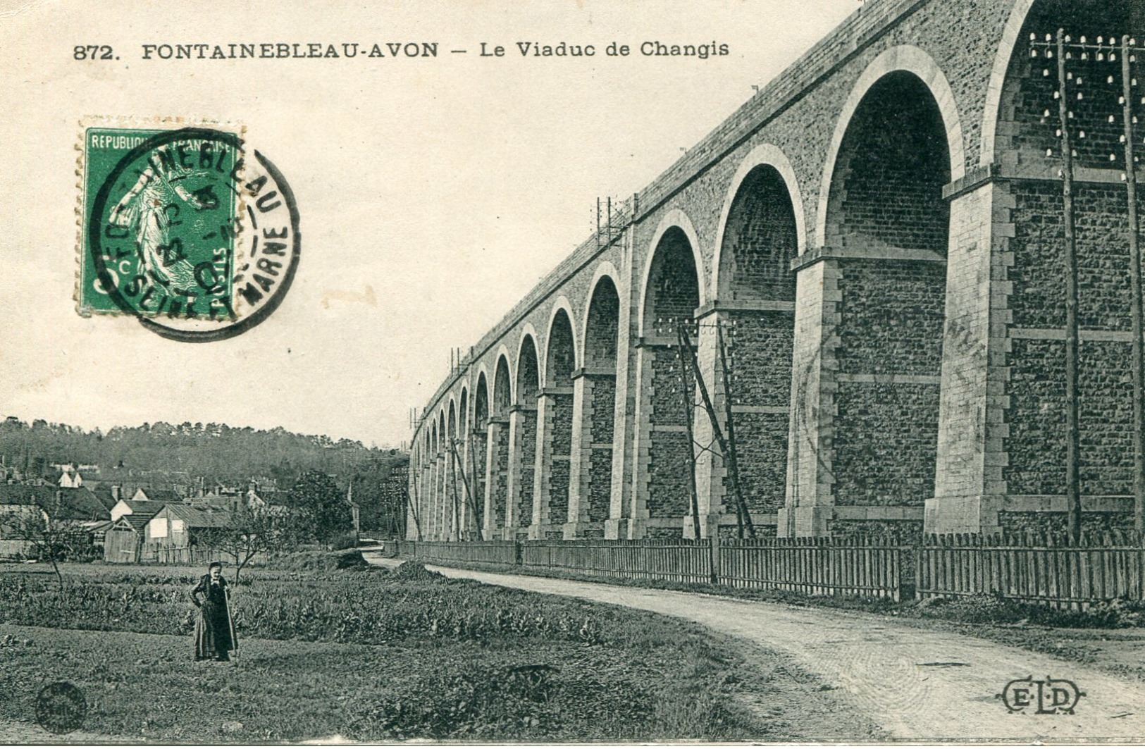 77 - FONTAINEBLEAU-AVON - Le Viaduc De Changis - Fontainebleau