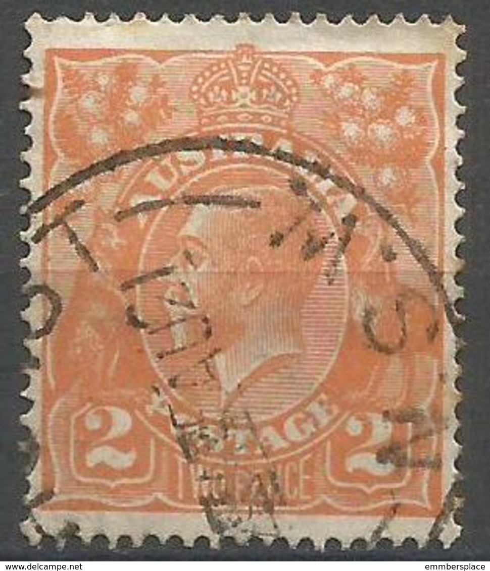 Australia - 1920 King George V  2d Orange Used   SG 62  Sc 27 - Used Stamps