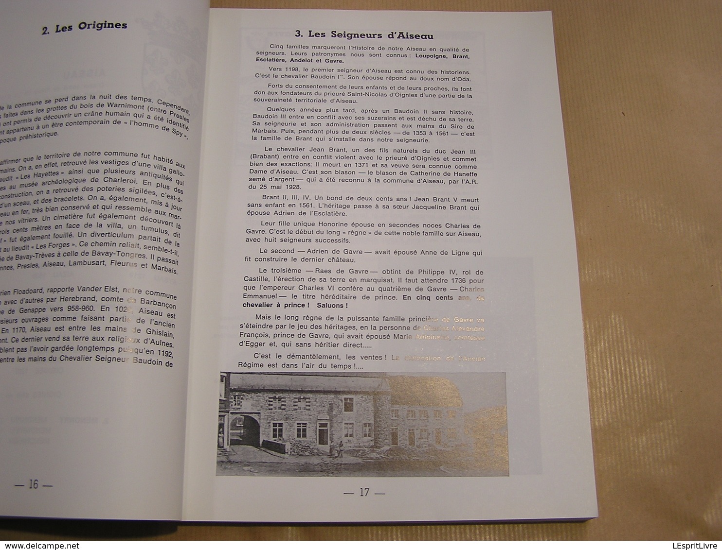 MEMOIRE ET SOUVENIRS D' AISEAU Régionalisme Hainaut Industrie Charbonnages Fonderie Forges Ecole Usine Guerre Sport