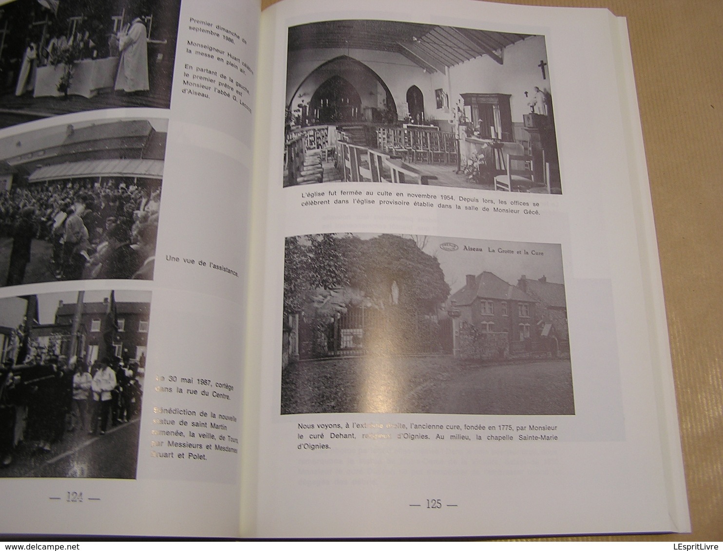 MEMOIRE ET SOUVENIRS D' AISEAU Régionalisme Hainaut Industrie Charbonnages Fonderie Forges Ecole Usine Guerre Sport