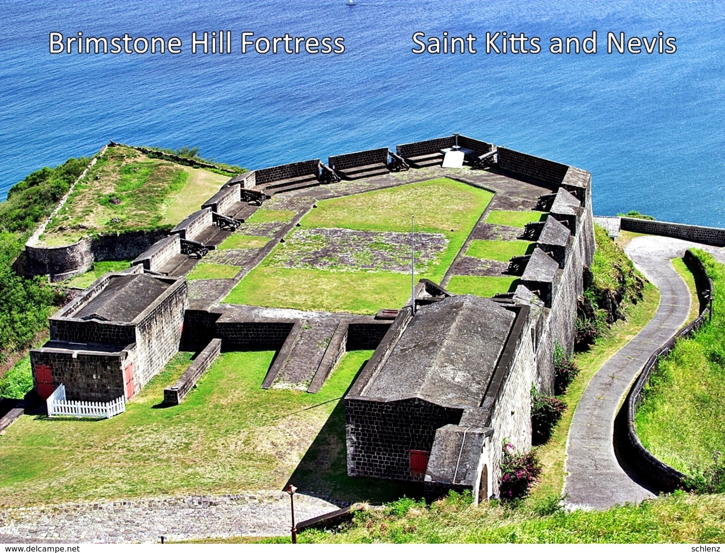 Brimston Hill Fortress Saint Kitts And Nevis - San Cristóbal Y Nieves