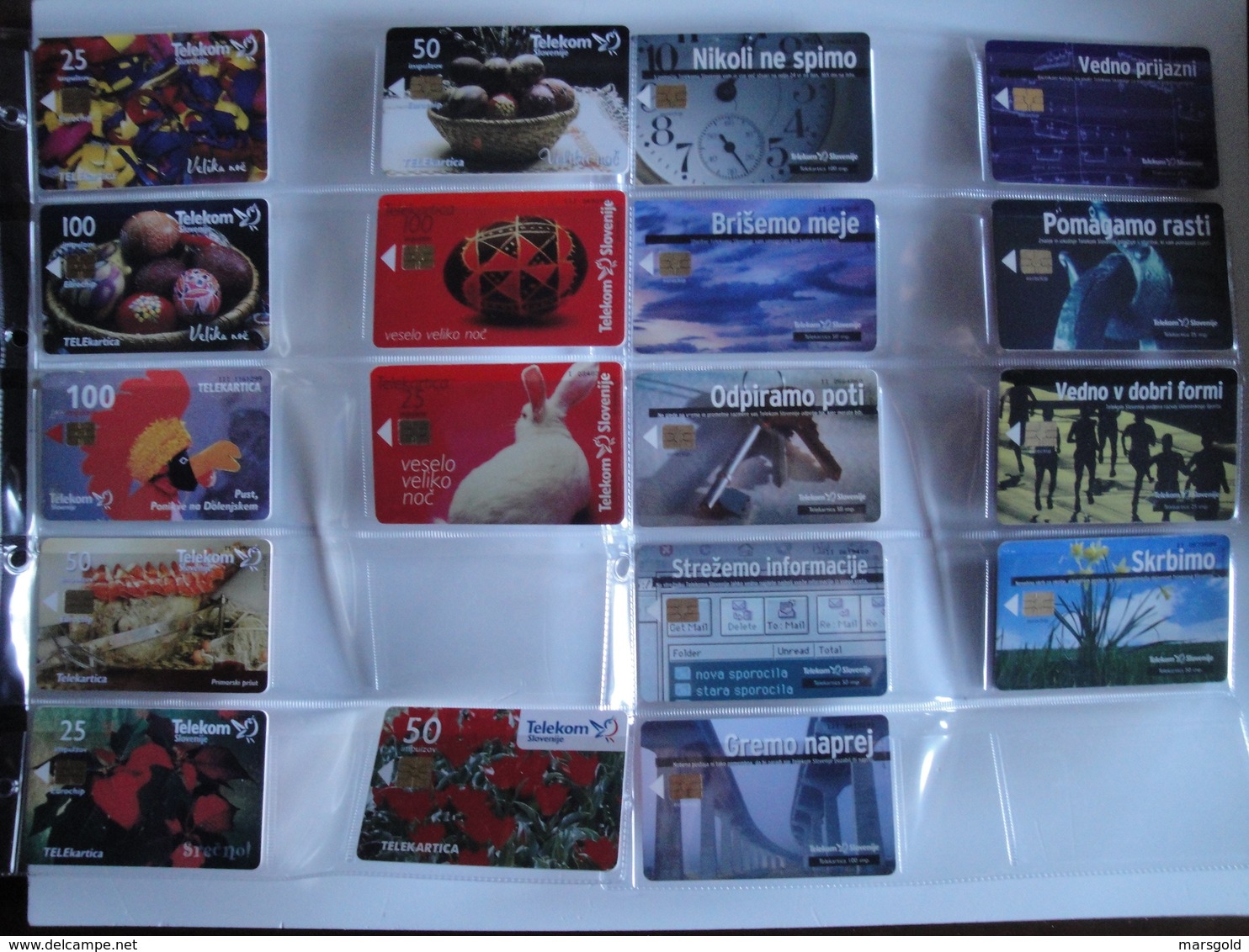 Nice Collection Of +- 320 Phonecards From Slovenia - Autelca - Chip - Remote - Mint - Low Issues!!! - Slowenien