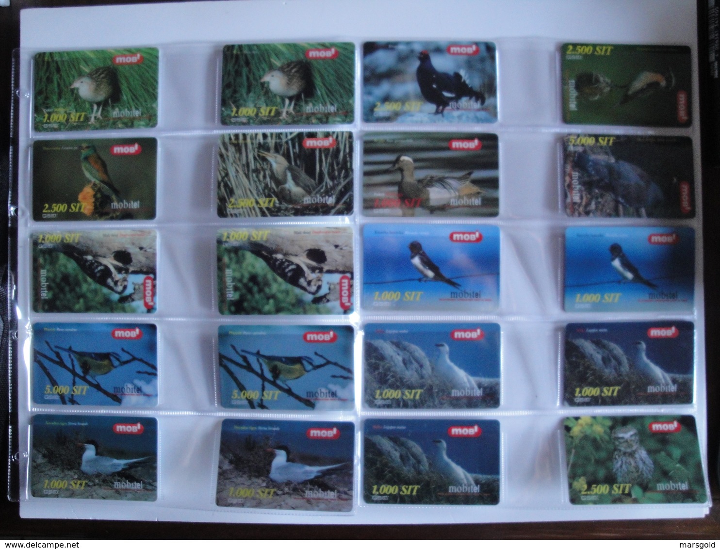 Nice Collection of +- 320 phonecards from Slovenia - Autelca - Chip - Remote - Mint - low issues!!!