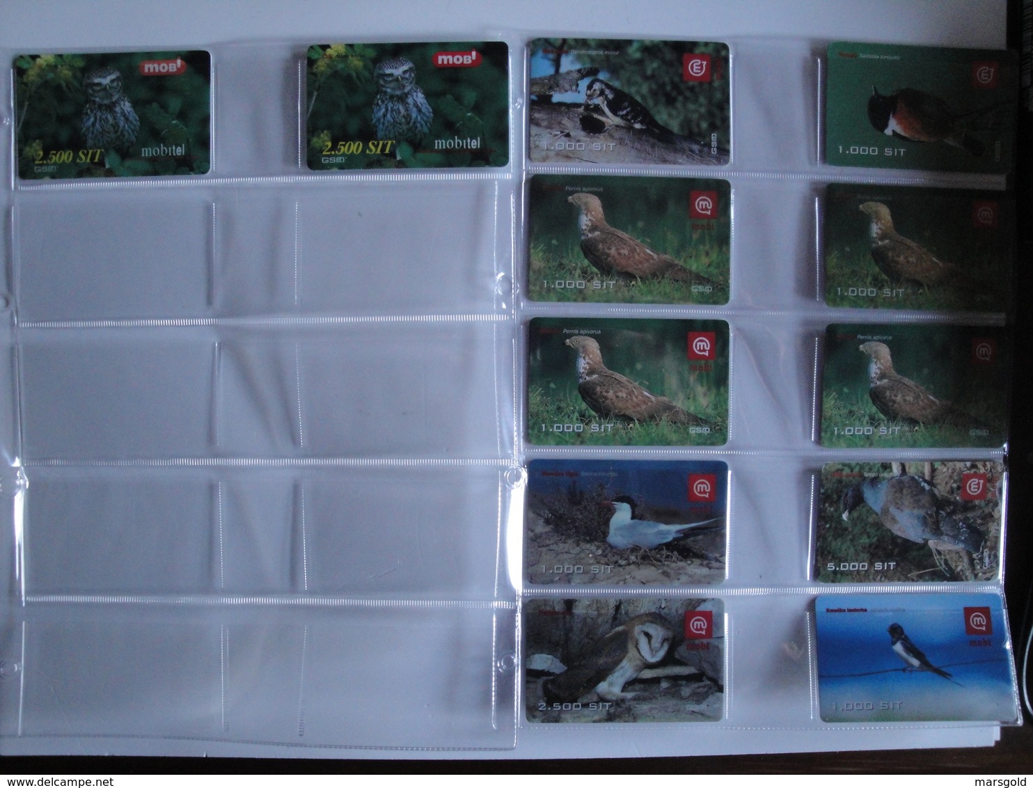 Nice Collection of +- 320 phonecards from Slovenia - Autelca - Chip - Remote - Mint - low issues!!!