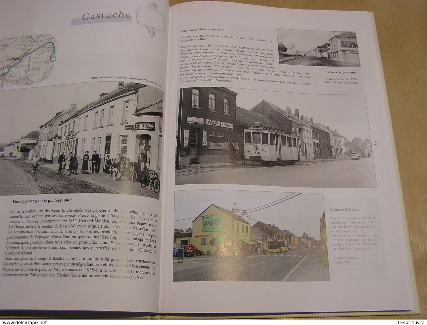 DE WAVRE à JODOIGNE Régionalisme Vicinal SNCV Tram Carrière Sablière Tramways Incourt Chaumont Gistoux Dongelberg Roux