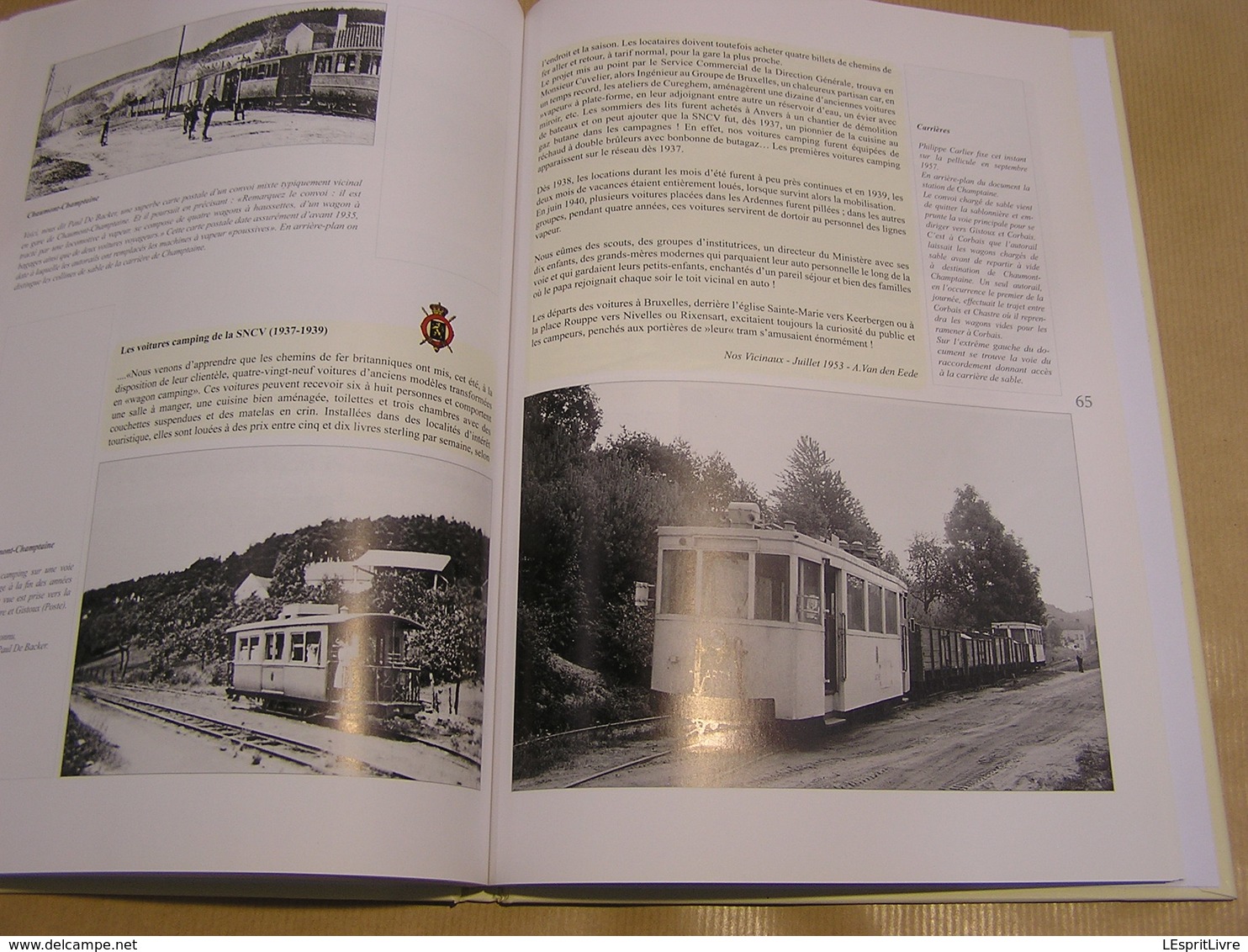 DE WAVRE à JODOIGNE Régionalisme Vicinal SNCV Tram Carrière Sablière Tramways Incourt Chaumont Gistoux Dongelberg Roux