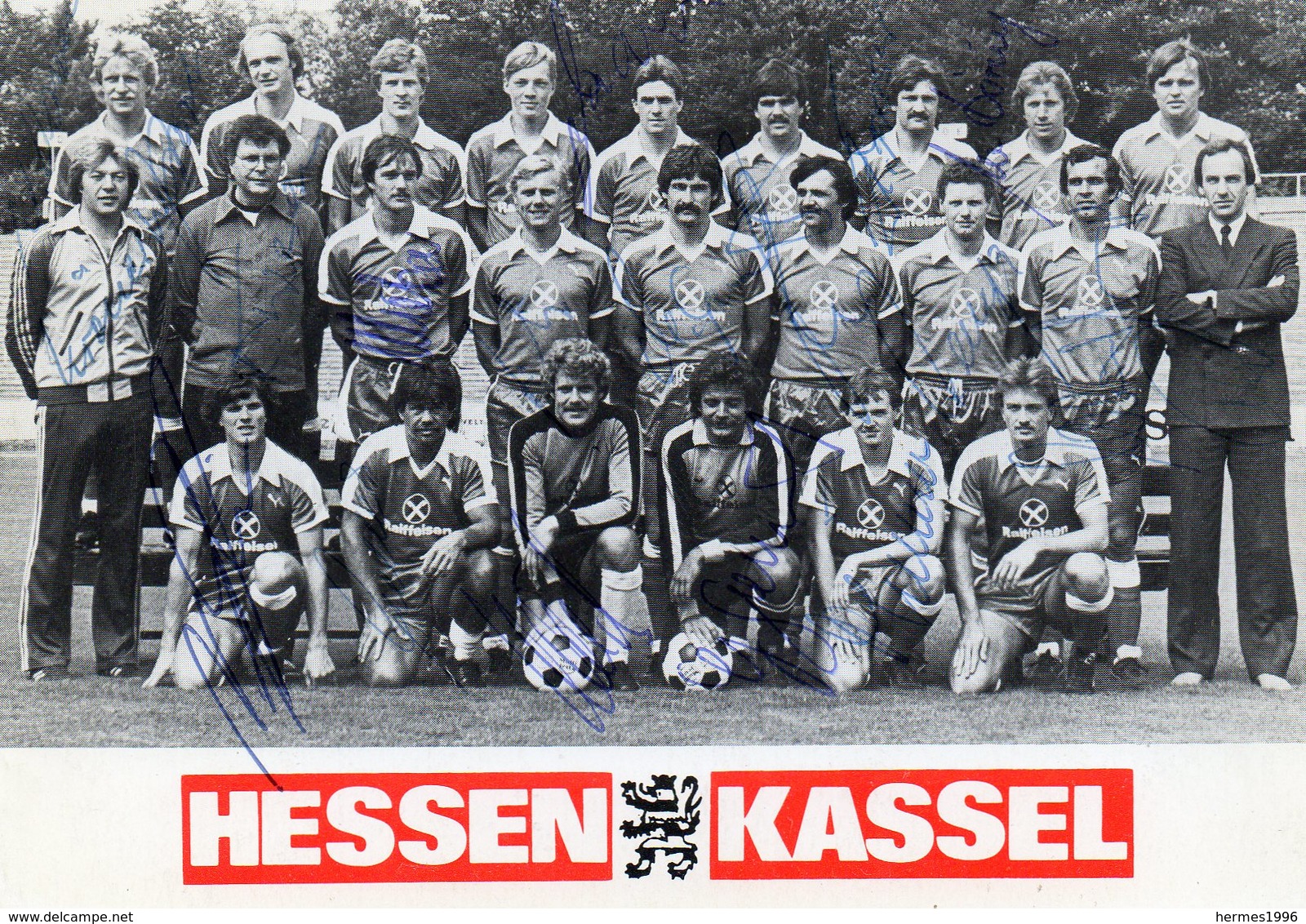 ESSEN     KASSEL        Germany     1981 / 82      AUTOGRAFI - Calcio