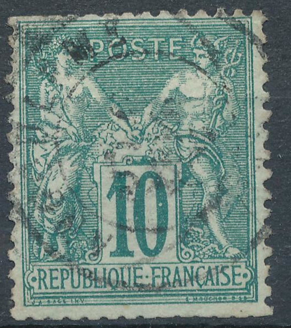 N°76 N/U - 1876-1898 Sage (Type II)