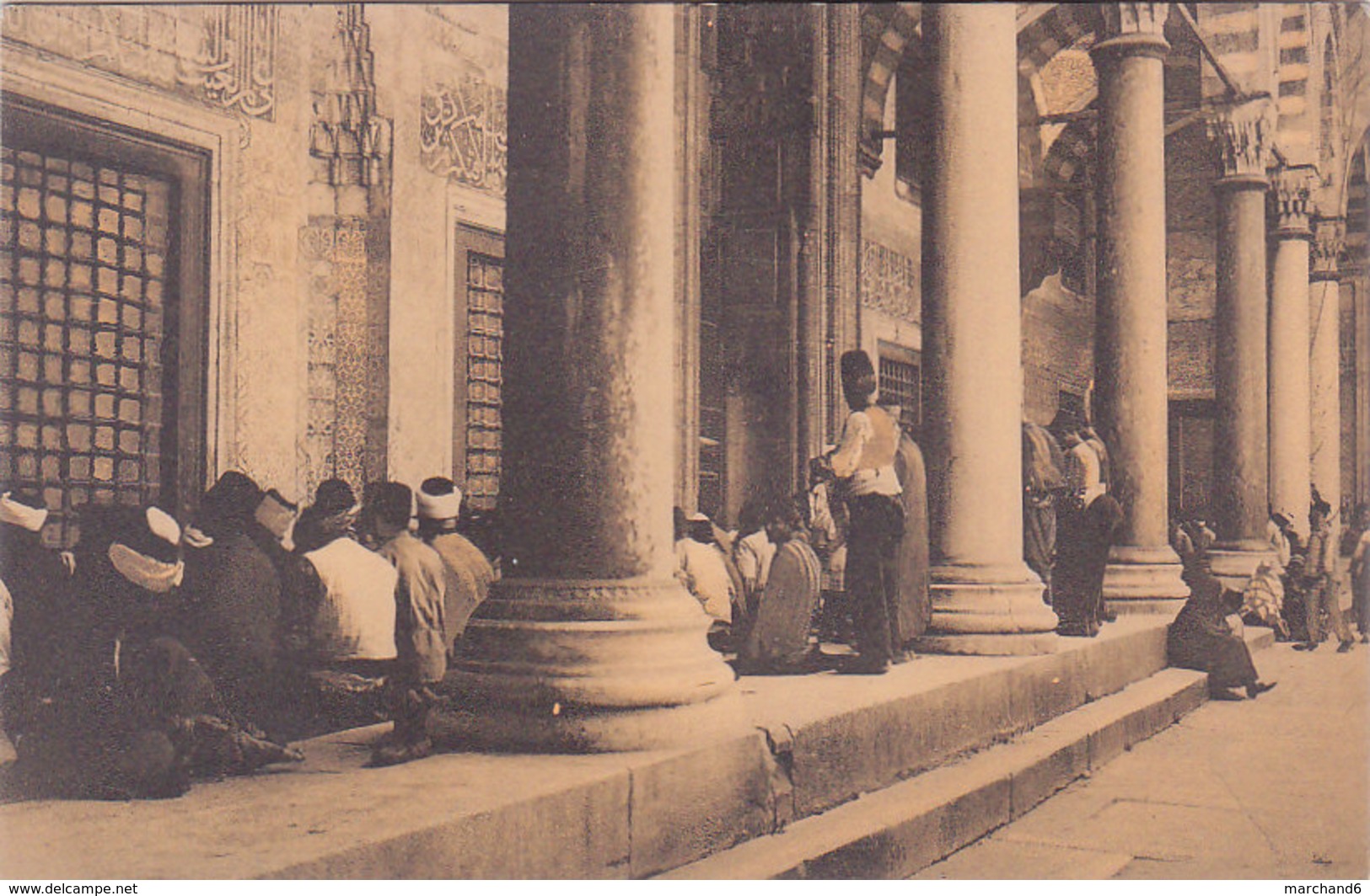 Turquie Constantinople Musulmans En Prière éditeur Rochat N°1104 - Turquie