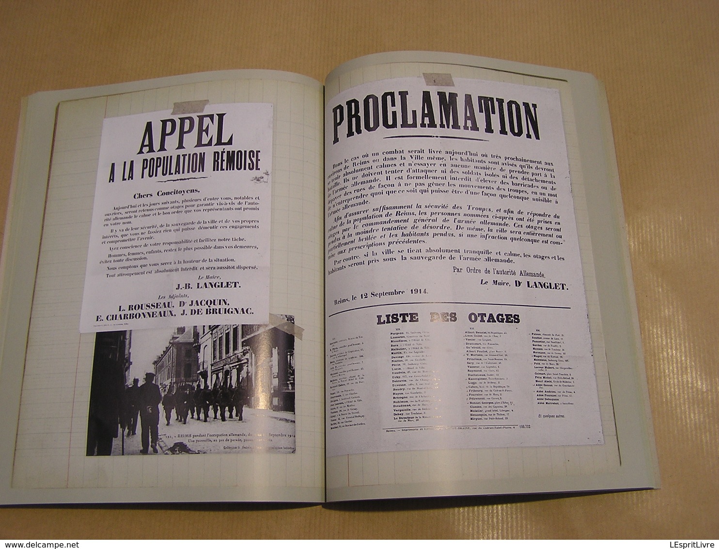 EN 1914 J'AVAIS 16 ANS René Petit Régionalisme Reims Champagne Ardenne Carnet de Guerre 14 18 Bombardements Allemands