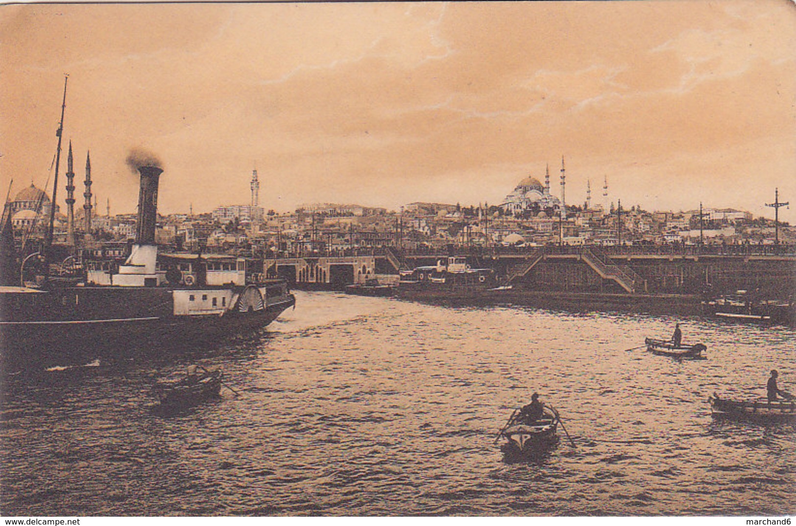 Turquie Constantinople Stamboul & Le Nouveau Pont éditeur Rochat N°1115 - Turquie