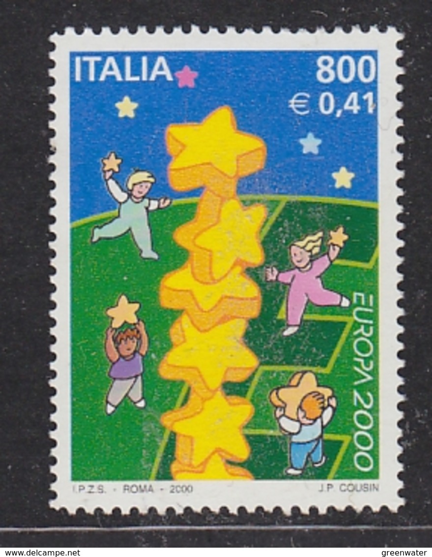 Europa Cept 2000 Italy 1v ** Mnh (41679D) - 2000