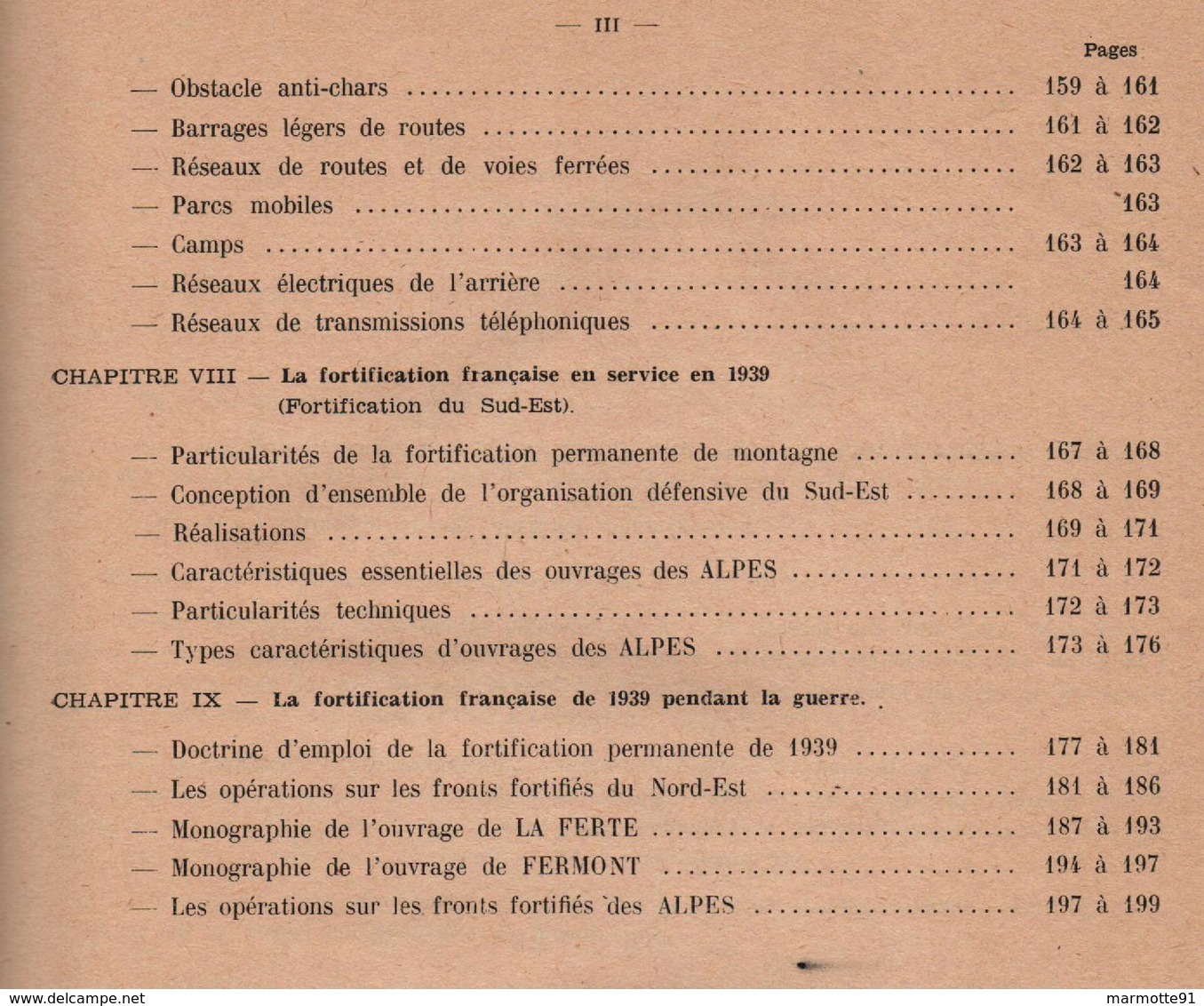 FORTIFICATION PERMANENTE JUSQU A DEUXIEME GUERRE MONDIALE TEXTE + PLANCHES  1949 PAR Lt-Col. GUILLOT - Français