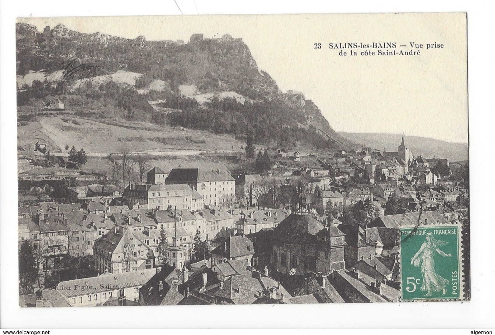 21339 - Salins-les-Bains Vue Prise De La Côte Saint-André - Autres & Non Classés