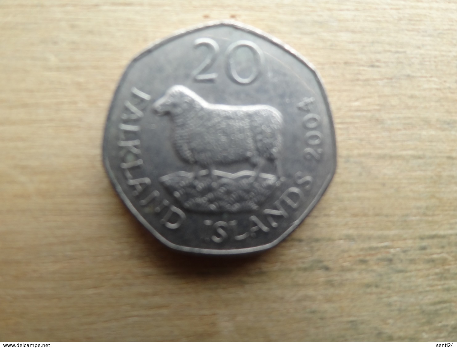 Falkland  20  Pence  2004  Km 134 - Falkland