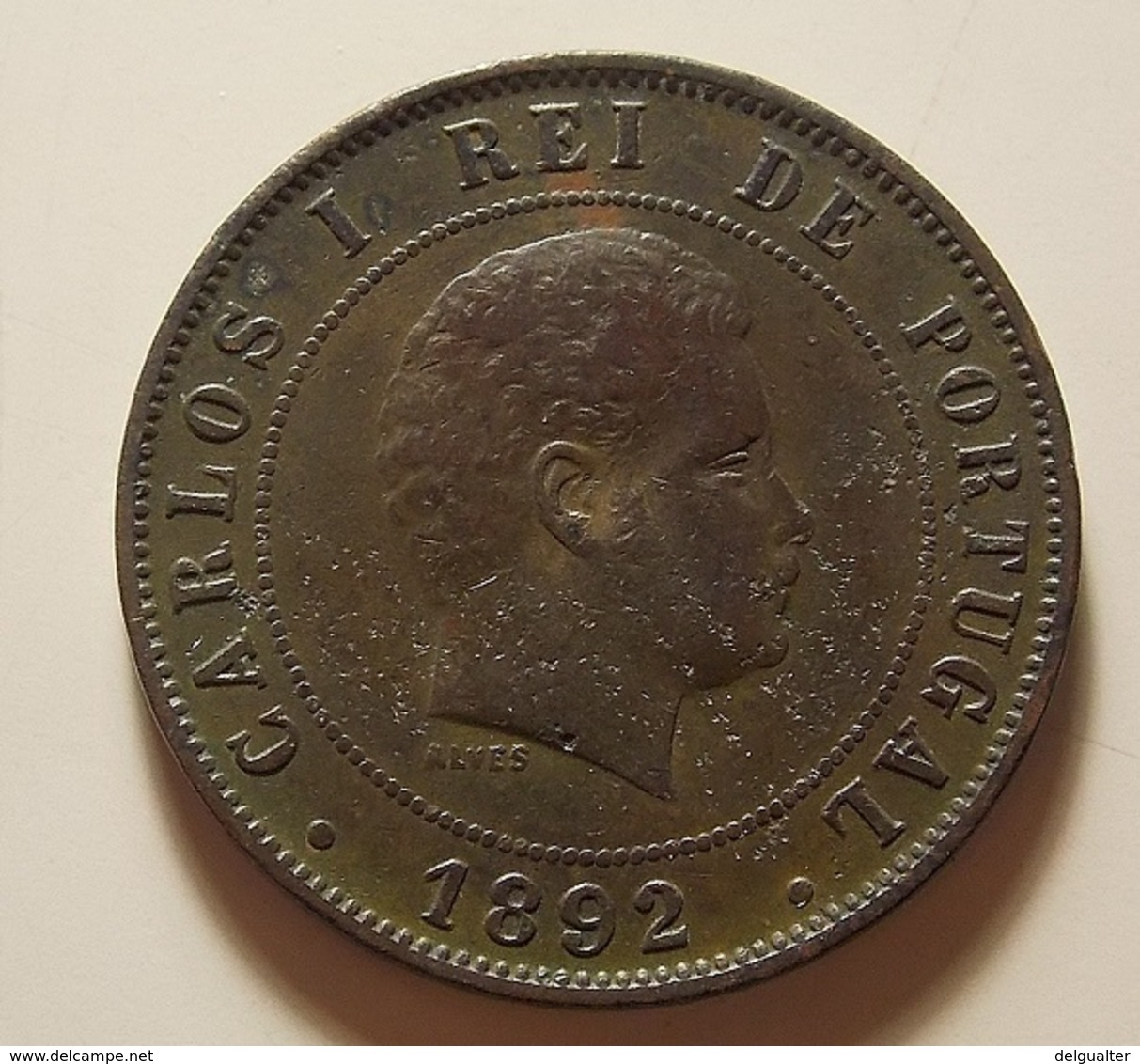 Portugal 20 Reis 1892 - Portugal