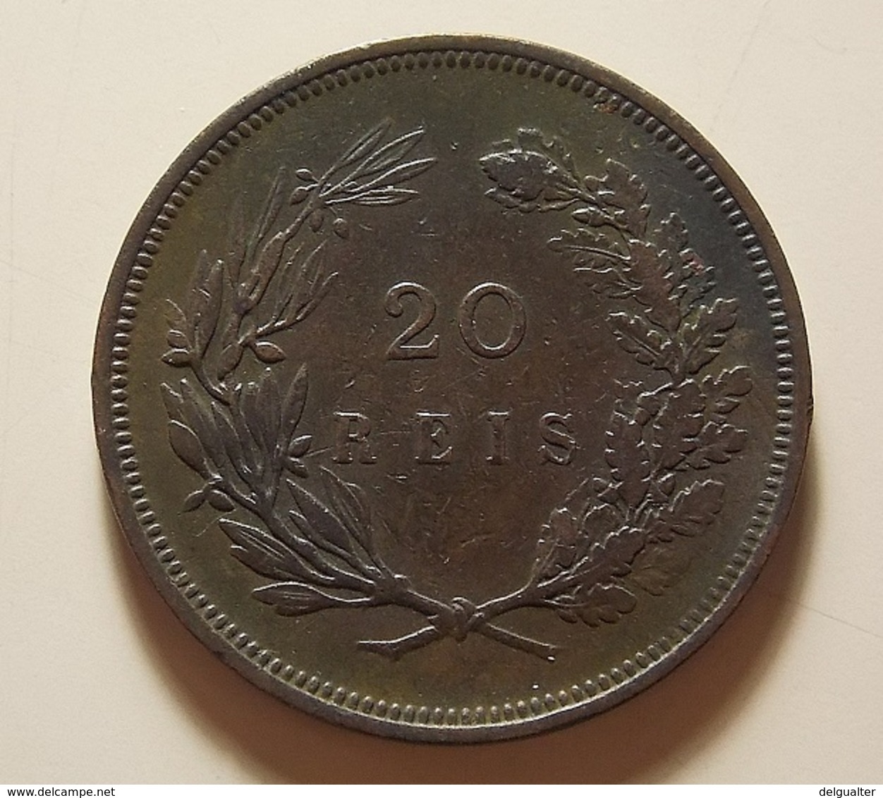 Portugal 20 Reis 1892 - Portugal