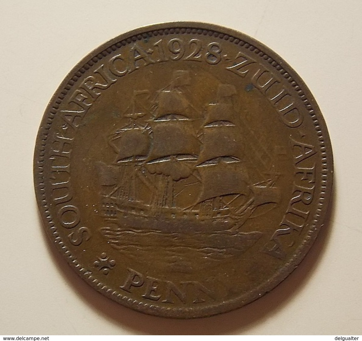 South Africa 1 Penny 1928 - Afrique Du Sud