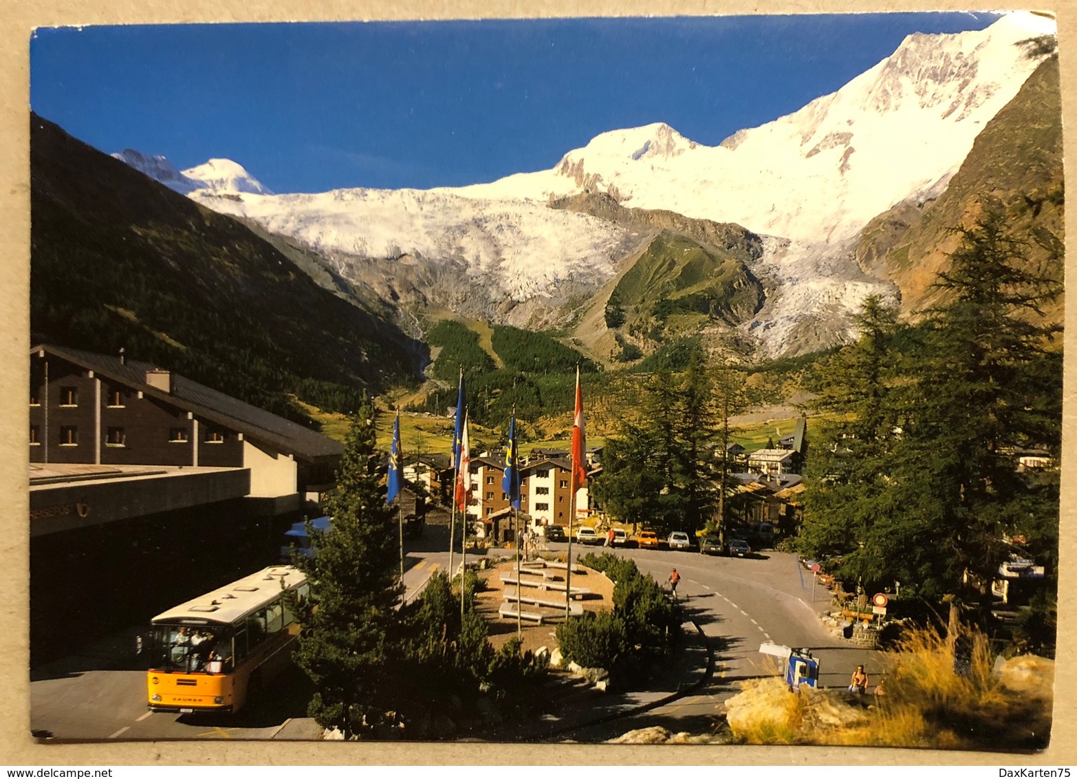 Saas-Fee Postplatz Allaninhorn - Saas-Fee