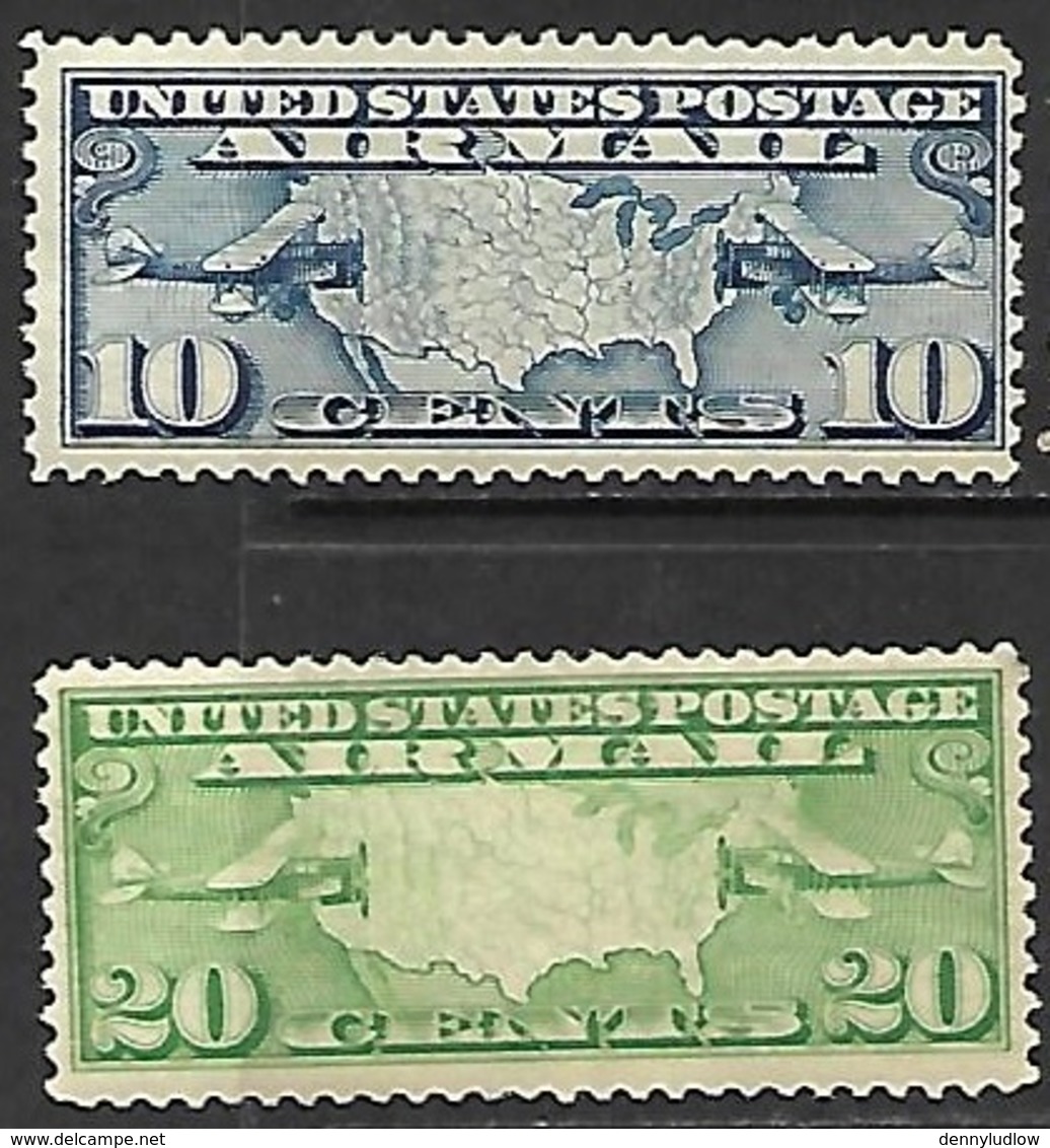 US  1926  Sc#C7 10c & C9   20c  Airmails  MNH  2016 Scott Value $18 - 1b. 1918-1940 Nuevos